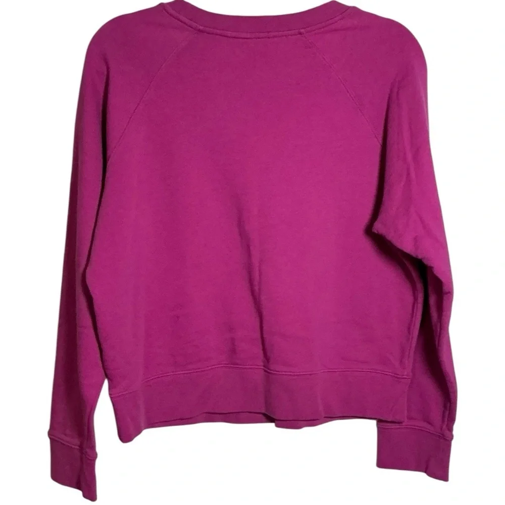 Kate Spade Iconic Pink Logo Crewneck Sweatshirt